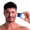 Sport Fucker Ballstretcher souple Deep Stack 32 mm - Hauteur 50 mm Bleu